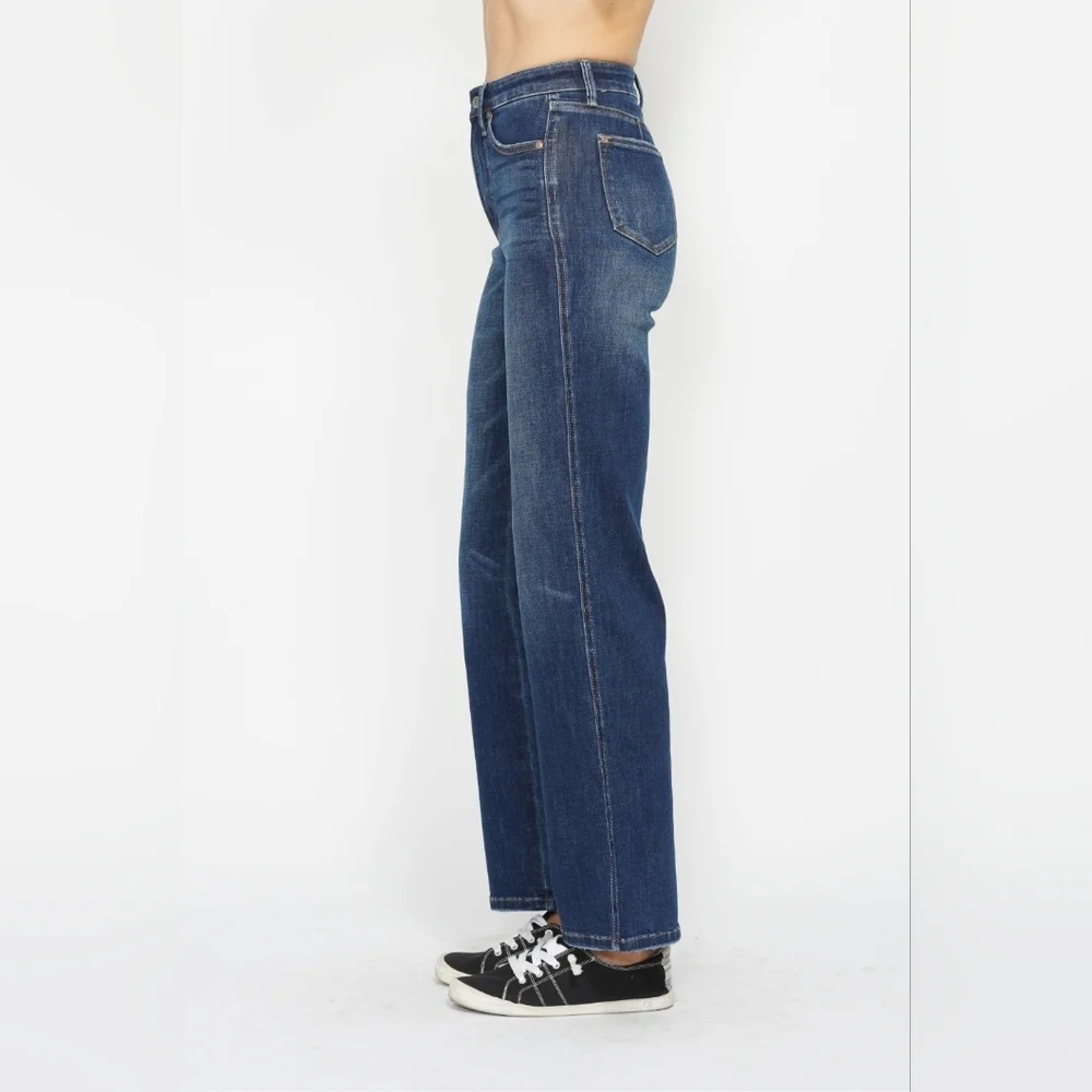 Judy Blue High Rise Tummy Control Straight Leg Stretch Jeans Regular Plus NEW✨️ - Picture 6 of 12
